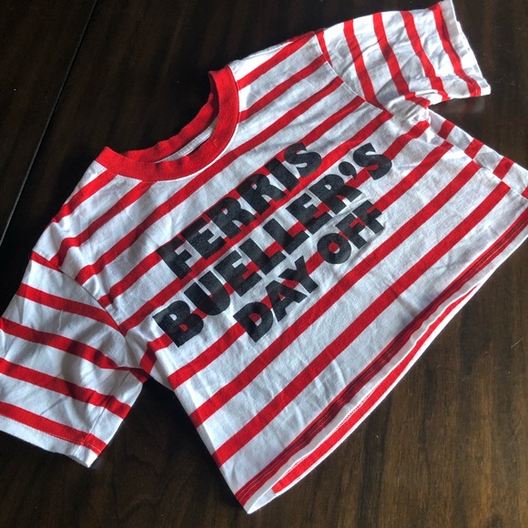 Ferris Bueller’s Day Off Crop Top - Picture 1 of 1